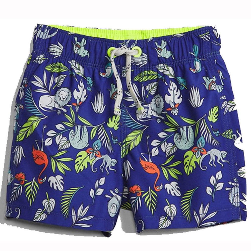 Baby Gap NWT Jungle Animal Swim Trunks 0-6 Months